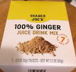 Trader Joe’s GINGER DRINK MIX | Trader Joe’s Rants & Raves (mostly ...